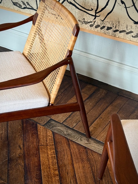 armchairs by Hartmut Lohmeyer for Wilkhahn