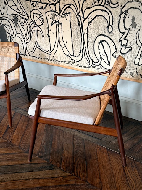 armchairs by Hartmut Lohmeyer for Wilkhahn