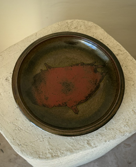 Ceramic plate