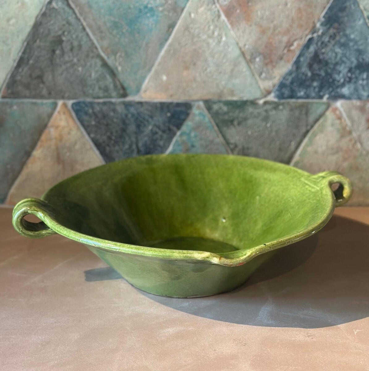 ceramic strainer and ceramic bowl