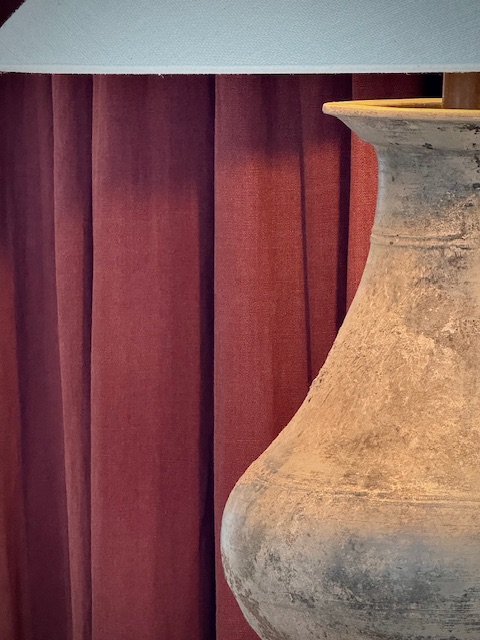 han dynasty vase - lamp