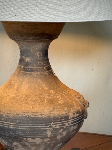pair Han Dynasty vases