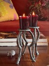 Pair of bronz candle holders