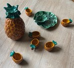Pineapple cocktail set