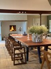 Table on trestles