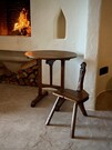 Vineyard table & primitive Mountain chair