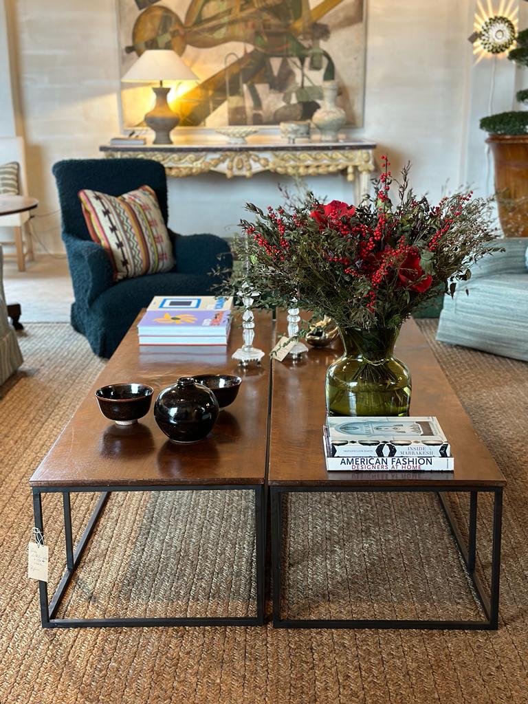 Walnut coffee table