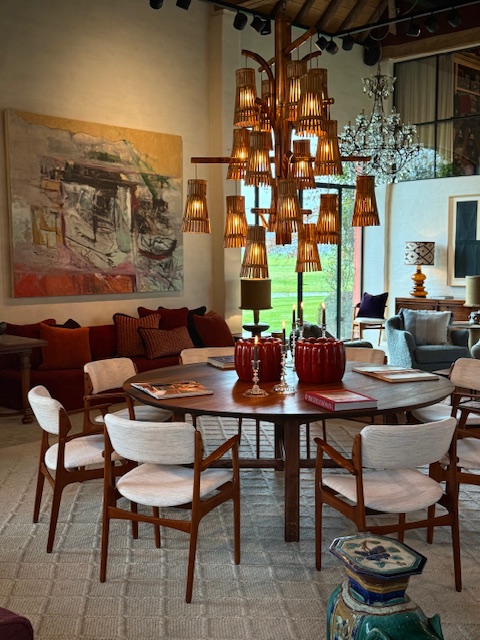 walnut dining table by BG